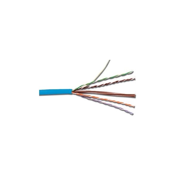 Siemon 23-4P UTP-CMR SOL BC CAT6, PE/FRPVC BLUE JACKET, 1000FT 9C6R4-E3-06-RXA